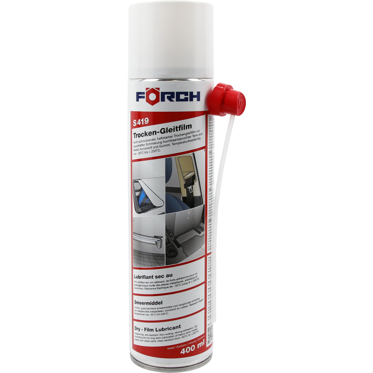 Suchy smar PTFE